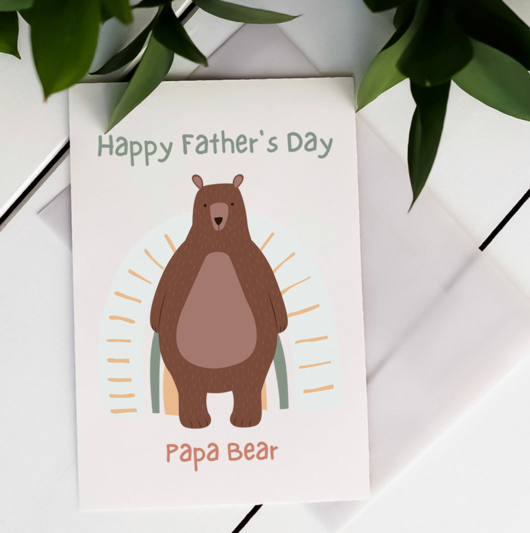 Happy Father’s Day Papa Bear