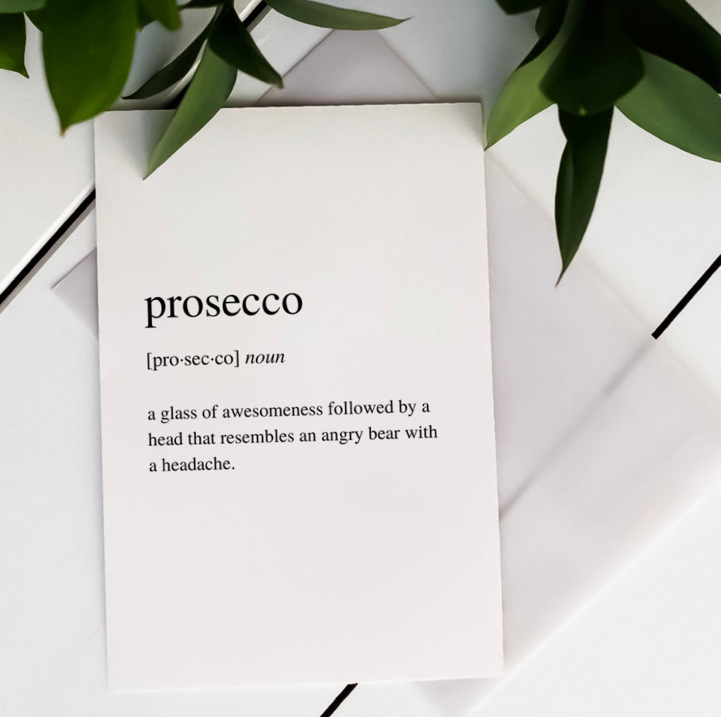 Prosecco meaning