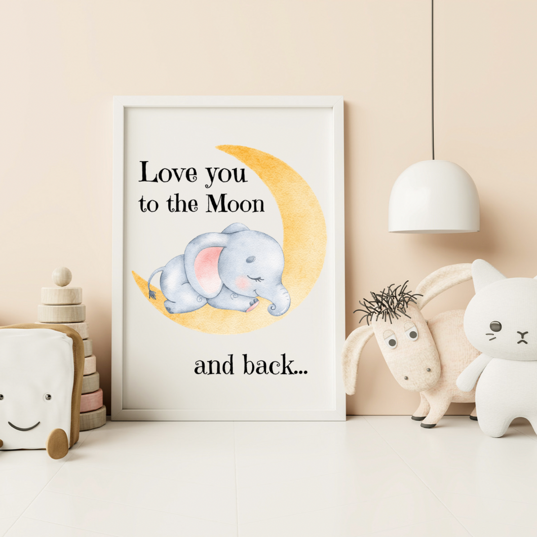 Love you to the Moon and back…