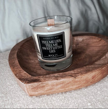 Load image into Gallery viewer, Tell me Lies, Tell me Sweet Little Lies Candle
