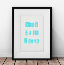 Load image into Gallery viewer, Meet me in Ibiza - Blue
